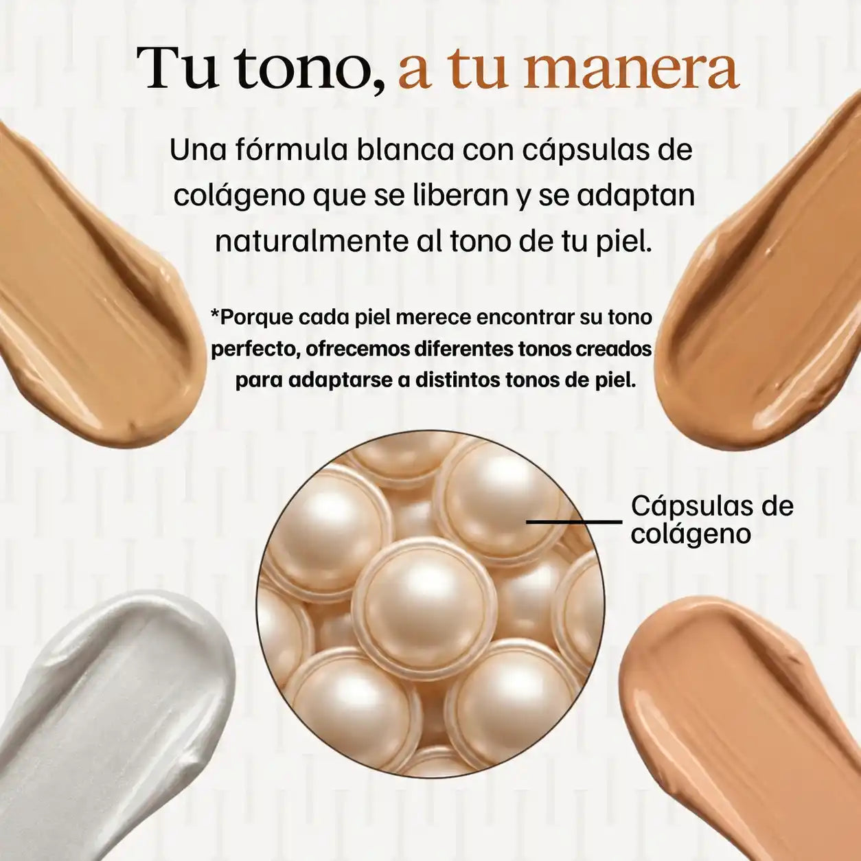 HESTIA® Base en Barra que se Adapta al Tono
