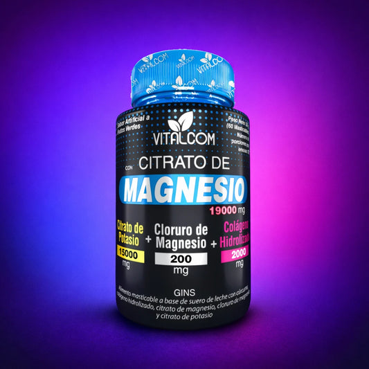 Masticables de Citrato de magnesio 16 en 1 Para el dolor Articular